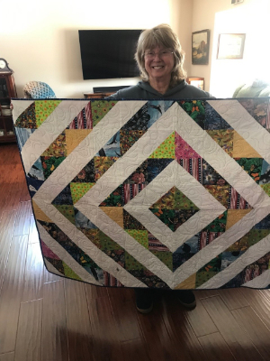 <strong>Project Linus consistently provides wonderful</strong>
<strong>handmade blankets for our packs</strong>